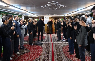 مراسم عزاداری دهه دوم محرم در دفتر امام جمعه اصفهان برگزار شد