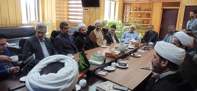جلسه تکریم و معارفه رؤسای اداره تبلیغات اسلامی شهرستان مبارکه برگزار شد