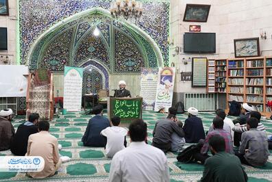 افطاری خانوادگی طلاب حوزه مشکات