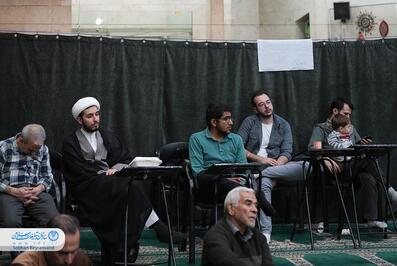 افطاری خانوادگی طلاب حوزه مشکات