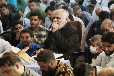 همزمان با سراسر کشور مراسم پر فیض دعای عرفه در گلستان شهدای اصفهان برگزار شد