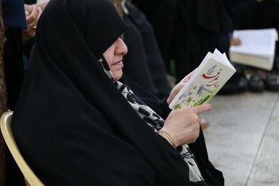 همزمان با سراسر کشور مراسم پر فیض دعای عرفه در گلستان شهدای اصفهان برگزار شد