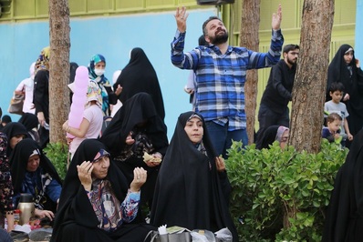 همزمان با سراسر کشور مراسم پر فیض دعای عرفه در گلستان شهدای اصفهان برگزار شد