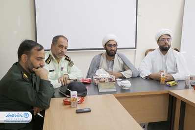 آیین تکریم و معارفه رئیس تبلیغات اسلامی شهرستان هرند