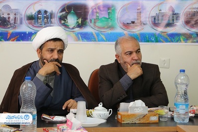 آیین تکریم و معارفه رئیس تبلیغات اسلامی شهرستان هرند