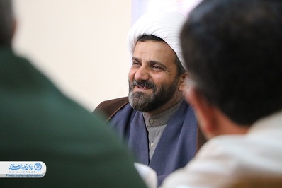 آیین تکریم و معارفه رئیس تبلیغات اسلامی شهرستان هرند