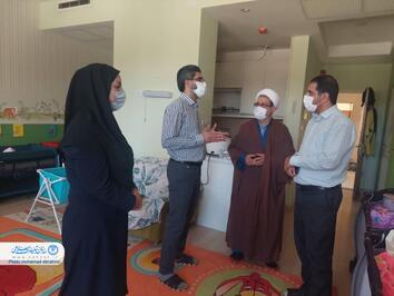 بازدید از شیرخوارگاه دولتی اطفال و کودکان بی سرپرست