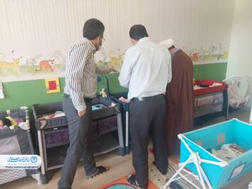 بازدید از شیرخوارگاه دولتی اطفال و کودکان بی سرپرست