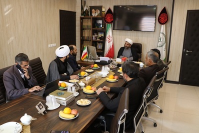 دیدار مدیر عامل و معاونین بنیاد دعبل خزاعی با مدیر کل تبلیغات اسلامی اصفهان