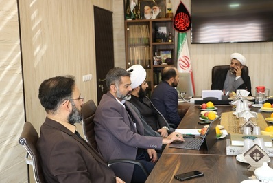 دیدار مدیر عامل و معاونین بنیاد دعبل خزاعی با مدیر کل تبلیغات اسلامی اصفهان