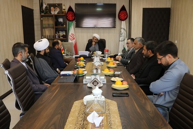 دیدار مدیر عامل و معاونین بنیاد دعبل خزاعی با مدیر کل تبلیغات اسلامی اصفهان