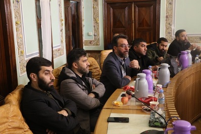 نشست صمیمانه مدیر کل تبلیغات اسلامی اصفهان با مداحان جوان این شهربرگزار شد