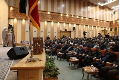 مراسم تجلیل از همسران پیرغلامان اهل بیت (ع) در اصفهان برگزار شد