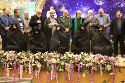 مراسم تجلیل از همسران پیرغلامان اهل بیت (ع) در اصفهان برگزار شد