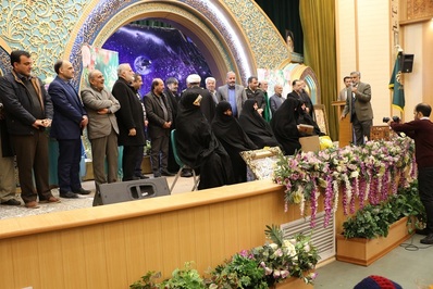 مراسم تجلیل از همسران پیرغلامان اهل بیت (ع) در اصفهان برگزار شد