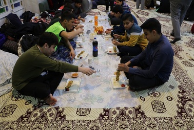 مدیر کل تبلیغات اسلامی اصفهان از معتکفین مساجد بازدید کرد