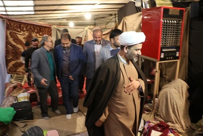استاندار و مدیر کل تبلیغات اسلامی استان اصفهان از مساجد دانش آموزی اعتکاف بازدید کردند