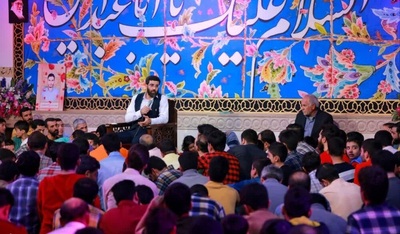 جشن میلاد امام حسین(ع) در هیئت فدائیان حسین(ع) اصفهان