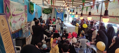 جنگ شادی و نشاط معنوی ویژه کودکان و نونهالان مهدوی برگزار شد