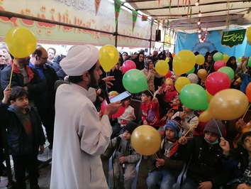 جنگ شادی و نشاط معنوی ویژه کودکان و نونهالان مهدوی برگزار شد