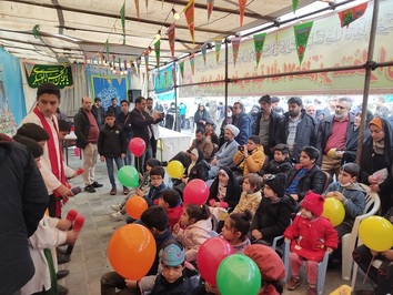 جنگ شادی و نشاط معنوی ویژه کودکان و نونهالان مهدوی برگزار شد