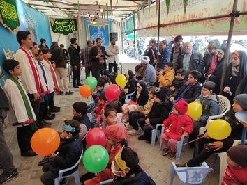 جنگ شادی و نشاط معنوی ویژه کودکان و نونهالان مهدوی برگزار شد