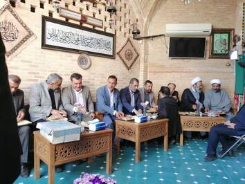 رونمایی از قطعه روضه الحسین (ع) در آرامستان اصفهان ویژه مداحان اهل بیت