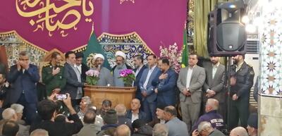 رونمایی از قطعه روضه الحسین (ع) در آرامستان اصفهان ویژه مداحان اهل بیت