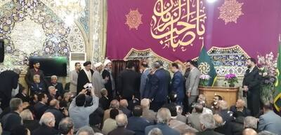 رونمایی از قطعه روضه الحسین (ع) در آرامستان اصفهان ویژه مداحان اهل بیت