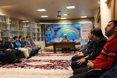دیدار عیدانه مدیر کل تبلیغات اسلامی اصفهان با کارکنان این اداره کل