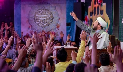 جشن میلاد امام حسن (ع) در امامزاده شاه میرحمزه اصفهان