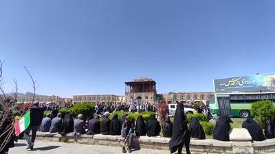 راهپیمایی حماسی مردم اصفهان در روز جهانی قدس