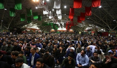 سنگ تمام مردم مؤمن اصفهان  در سوگ و گداز غریبانه های  4 امام بقیع