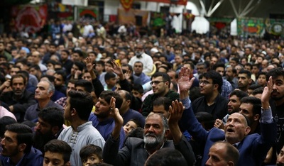 سنگ تمام مردم مؤمن اصفهان  در سوگ و گداز غریبانه های  4 امام بقیع