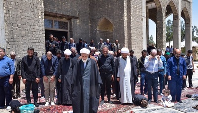 قافله عزاداری سالروز شهادت امام صادق (ع) در دولت آباد اصفهان