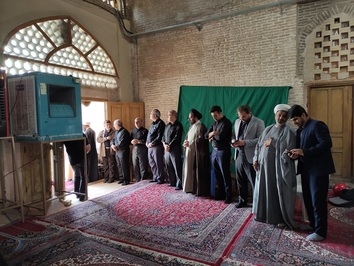 مراسم بزرگداشت مرحوم آیت‌الله مجلسی در مسجد جامع اصفهان