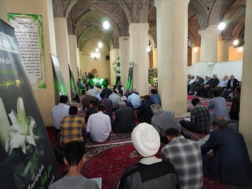 مراسم بزرگداشت مرحوم آیت‌الله مجلسی در مسجد جامع اصفهان