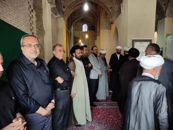 مراسم بزرگداشت مرحوم آیت‌الله مجلسی در مسجد جامع اصفهان