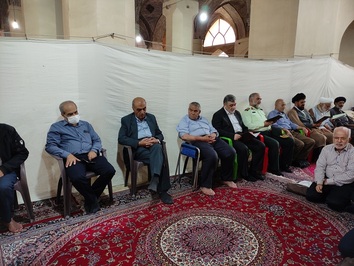 مراسم بزرگداشت مرحوم آیت‌الله مجلسی در مسجد جامع اصفهان