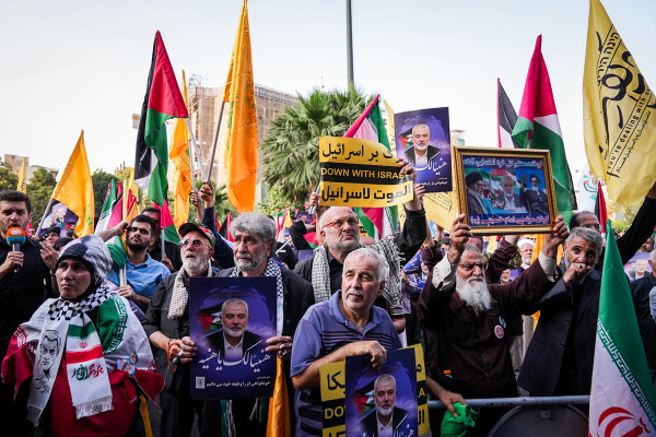 10مرداد | تجمع مردم تهران در پی ترور اسماعیل هنیه