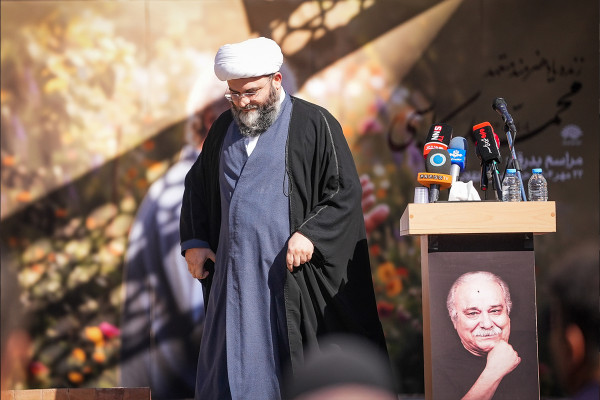 مراسم تشییع پیکر محمد کاسبی