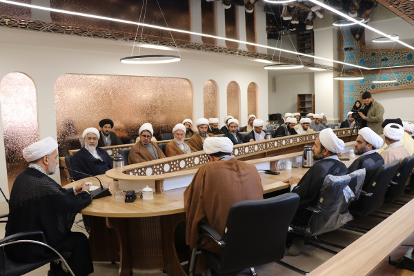 نشست هم‌اندیشی چهره‌های تبلیغی استان خراسان شمالی با حضور حجت‌الاسلام والمسلمین میرزا محمدی