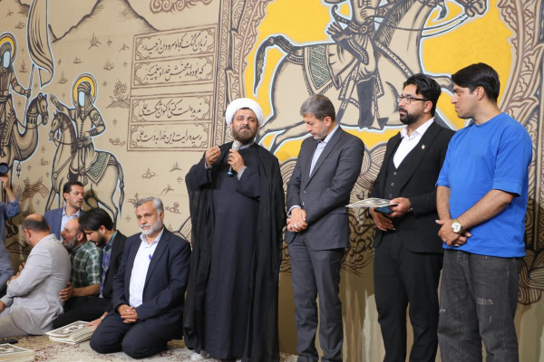 مراسم تجلیل از هیئات مذهبی شرکت کننده در مراسم چهلم رهبر شهید انقلاب