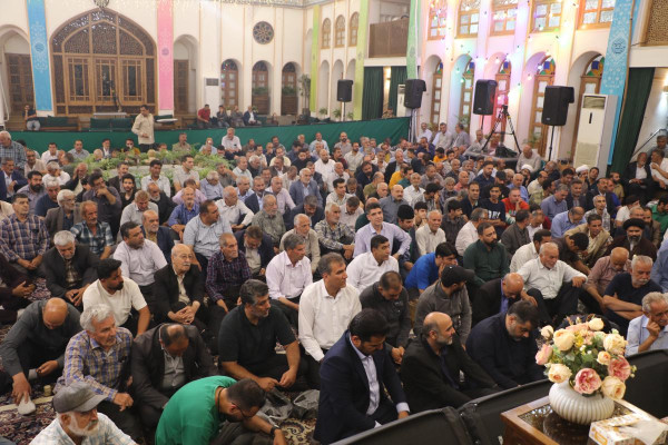 مراسم تجلیل از هیئات مذهبی شرکت کننده در مراسم چهلم رهبر شهید انقلاب