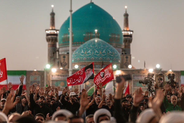 مراسم تشییع پیکر رهبر شهید انقلاب در مشهد مقدس برگزار شد