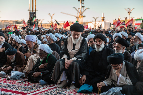 مراسم تشییع پیکر رهبر شهید انقلاب در مشهد مقدس برگزار شد