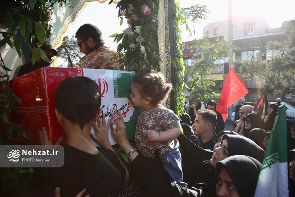 مراسم تشییع و وداع با پیکر شهید مصباح‌الهدی باقری‌کنی برگزار شد