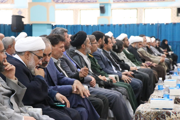 آیین سنگرسپاری مدیرکل تبلیغات اسلامی خراسان شمالی