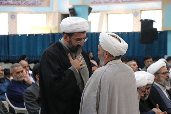 آیین سنگرسپاری مدیرکل تبلیغات اسلامی خراسان شمالی