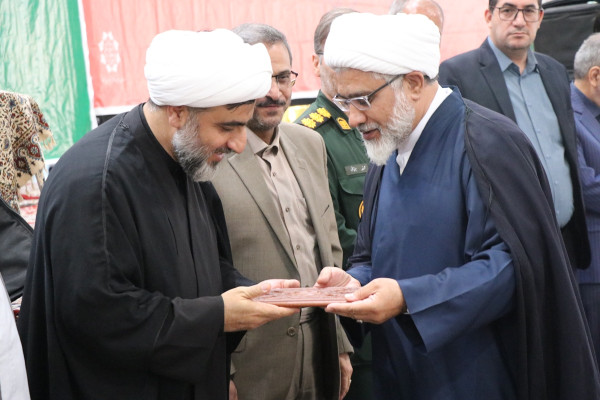 آیین سنگرسپاری مدیرکل تبلیغات اسلامی خراسان شمالی
